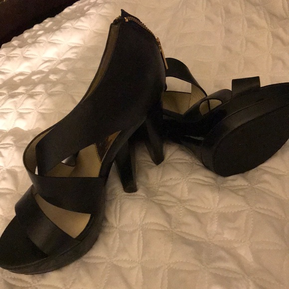 MICHAEL Michael Kors Shoes - Black Platform Heels